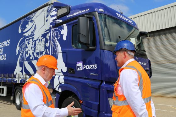 PD Ports hosts Shadow Secretary of State for Transport