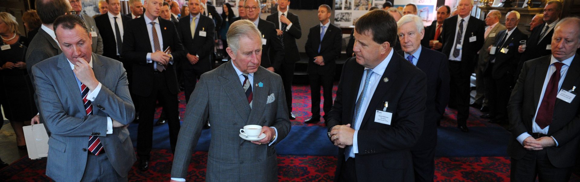 HRH The Prince of Wales visits PD Ports in Middlesbrough