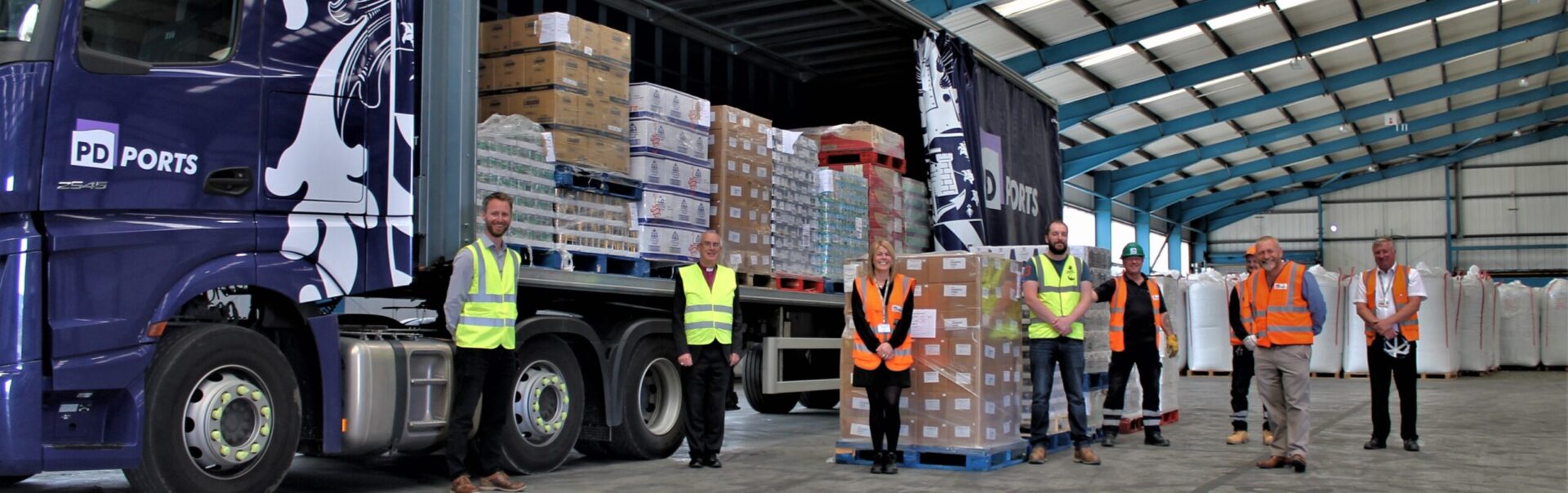 PD Ports volunteers support to combat holiday hunger across South Tees