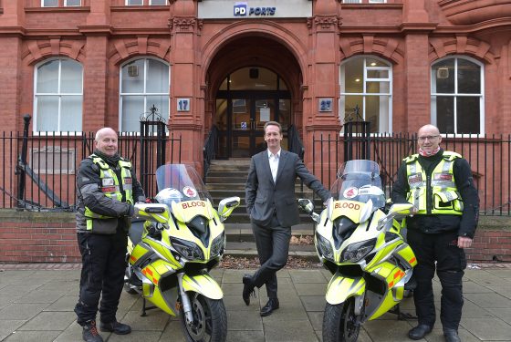 SPREADING THE CHRISTMAS SPIRIT: PD PORTS PROVIDES MUCH NEEDED SUPPORT TO LOCAL BLOODRUN CHARITY
