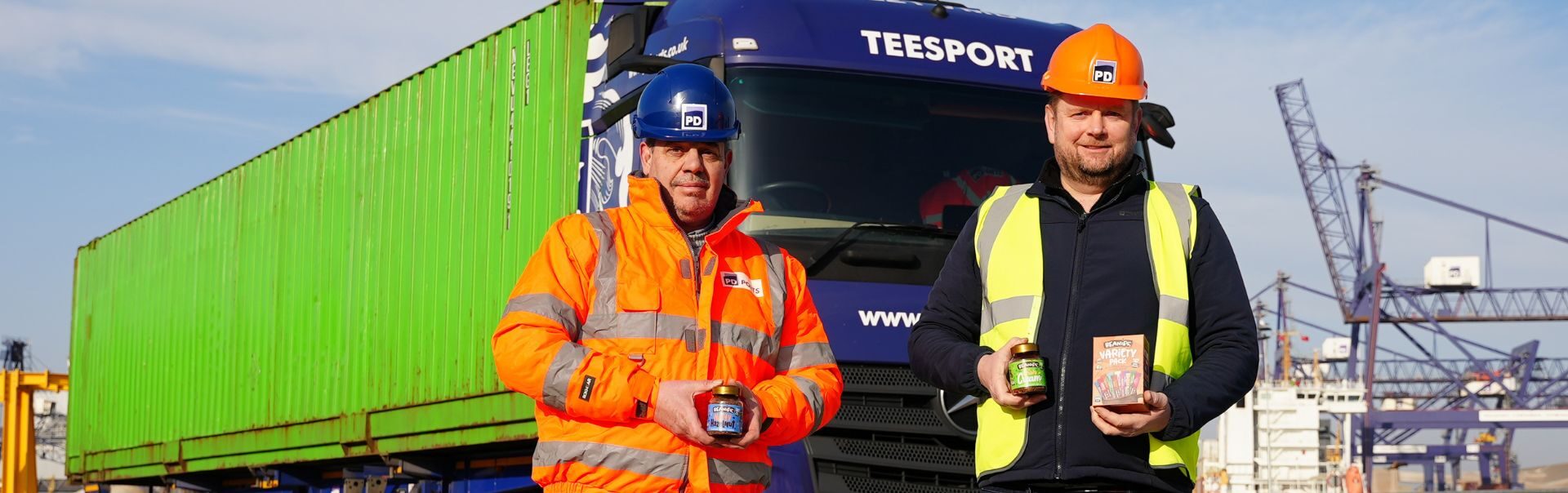 PD Ports continues to support local businesses with welcoming of first shipment for Beanies Coffee through Teesport