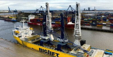 Two new fully electric cranes at Tees Dock offer sustainability boost across the supply chain