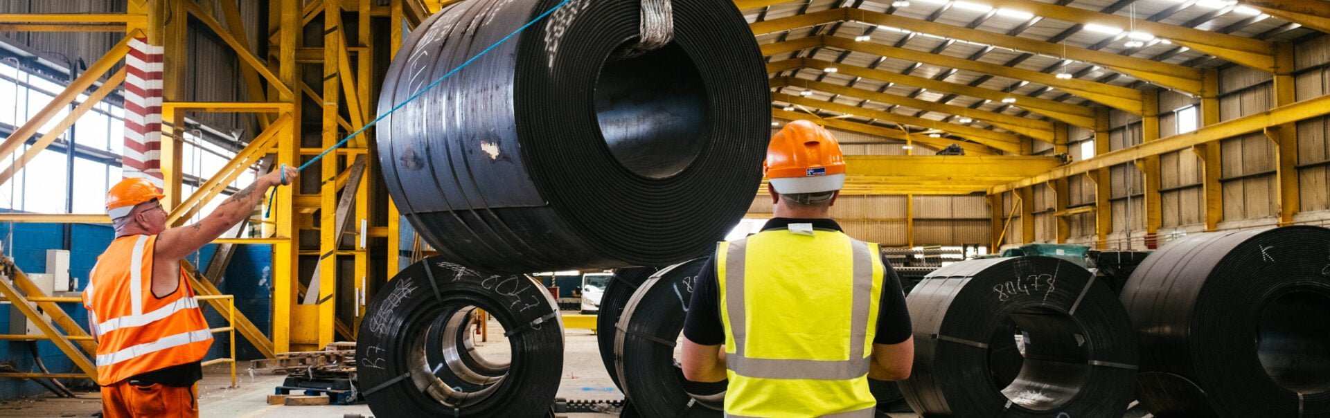 Hartlepool steel coil storage facility receives its first shipments